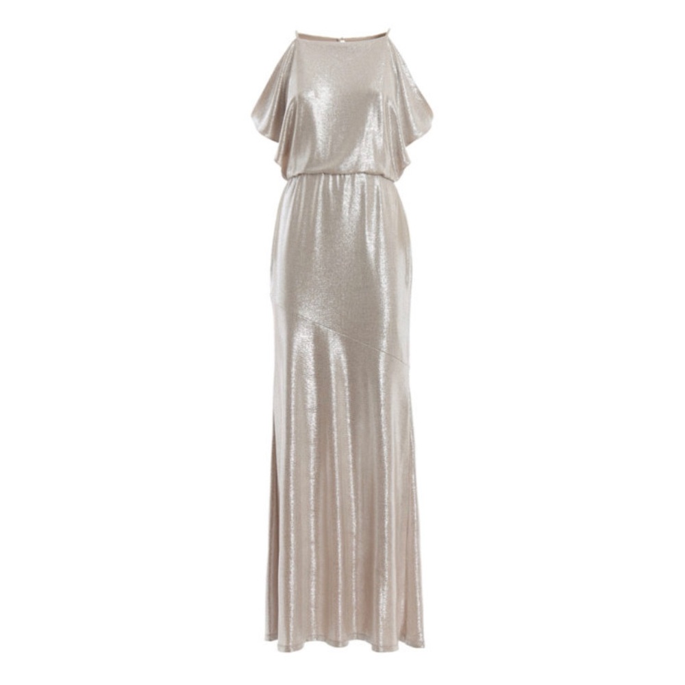 Ralph Lauren Champagne Evening Gown